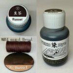 Tinta Para Couro Castanho - Oka Factory Japão - Imagem 2