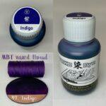 Tinta Para Couro Violeta - Oka Factory Japão - Imagem 2