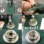 Aplicador botão pressão S 12,5mm - Oka Factory Japão - Imagem 7