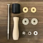 Malho de nylon peso ajustável black/wood - Oka Factory Japão - Imagem 3