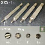 Aplicador botão pressão XXS 9,65mm - Oka Factory Japão - Imagem 2