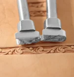 Pino de Estampar Carimbo Couro Modelo #433 2 Peças