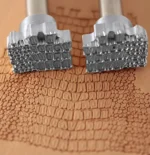 Pino Bordar Estampar Entalhe Couro - Modelo #397 Kit 2pçs - Imagem 2