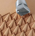 Pino Bordar Estampar Entalhe Couro - Modelo #390 - 13x11