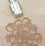 Pino Bordar Estampar Entalhe Couro - Modelo #102 - 10x8