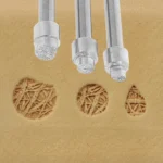 Pino Bordar Estampar Entalhe Couro - Modelo #175 Kit 3pçs