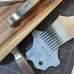 Kit 2 cinzéis de costura MetalBender Tools - pricking iron estilo francês