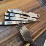 Cinzel de costura estilo francês - detalhe dos dentes
