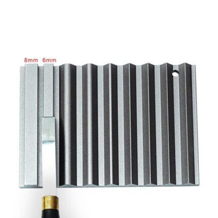 Placa de afiacao em aluminio para edgers e heri-otoshi - foto 1