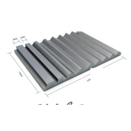 Placa de afiacao em aluminio para edgers e heri-otoshi - foto 2