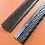 Régua aluminio com tres caracteristicas anticorte antiderrapante antiarrasto